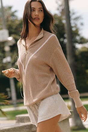 Varley Calva Cotton Knit Pullover