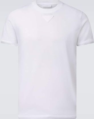 Prada T-shirt in jersey di cotone