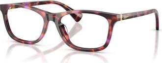 Ralph Lauren 53mm Rectangle optical glasses in Violet at Nordstrom