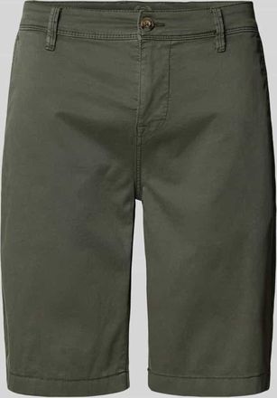 Lerros Regular Fit Bermudas mit Ges&auml;&szlig;taschen in Oliv, Gr&ouml;&szlig;e 31
