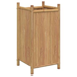 vidaXL Jardinera De Bamb&uacute; 40x40x80 Cm Vidaxl