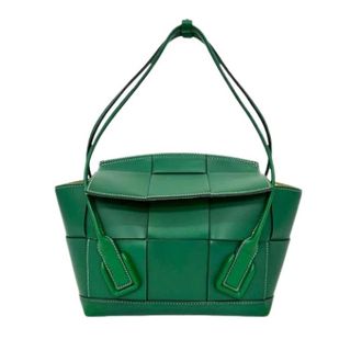 Bottega Veneta Pre-owned Handbags, female, Green, Size: ONE SIZE Pre-owned The Arco