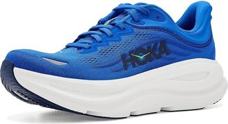 Hoka One One Bondi 9 Mens Shoes Cobalt Blue/Ultramarine : 10.5 D - Medium, Rubber