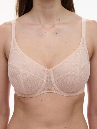 Chantelle Origins Bra Womens Nude Stretch Underwire Full Coverage JDM1519