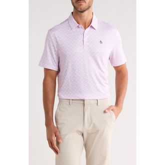 Original Penguin Tini Geo Print Polo in Pirouette at Nordstrom Rack, Size Xx-Large