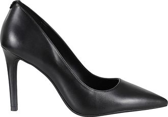 Michael Kors Flex High Pump - Dames - Pumps - Zwart - 39 1/2 EU - Leer - Schoenen