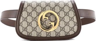 Gucci Blondie GG Coated Canvas belt bag - Bruin