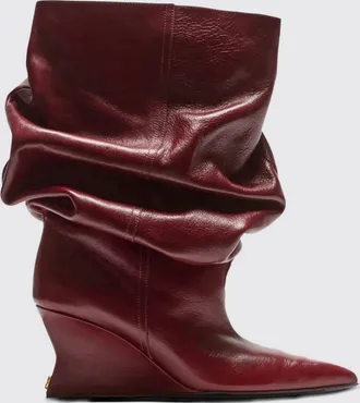 Balmain Boots BALMAIN Woman color Burgundy