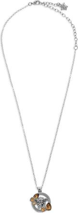 Versace Medusa-pendant necklace - Silver
