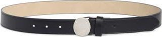 Steve Madden Bubble Buckled Belt in Black/Silver at Nordstrom Rack, Size X-Large