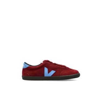 Veja Sneakers, female, Red, Size: 3 US Volley Suede