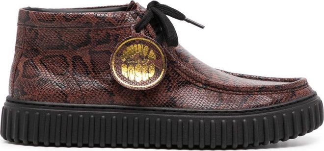 Lace-Up Ankle Boots - Unisex - Other Fibres/Leather/Rubber/Goose Down