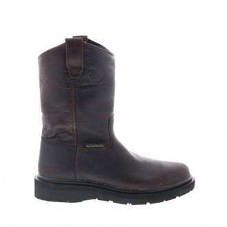 Georgia Boot Mens Suspension Wedge Waterproof Work & Safety Boots - Medium In Brown