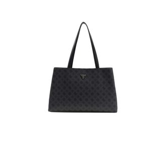 Guess Wilder Tri Compartment Tote - female - Guess - Shopping Bags - Black - ONE SIZE - Bags