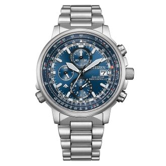 Citizen Promaster Sky Heren Horloge Zilverkleurig AT8300-58L