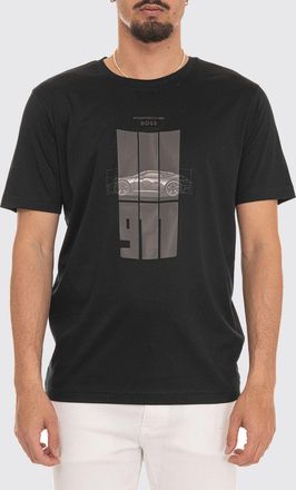 HUGO BOSS T-shirt Porsche x in cotone con grafica