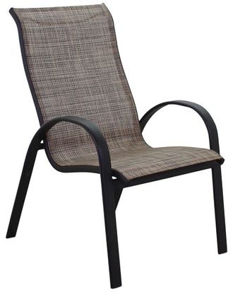Courtyard Casual Santa Fe 4 Aluminum Sling Chairs