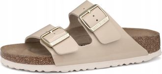 Birkenstock Womens Arizona Narrow Sandal In Sand Patent