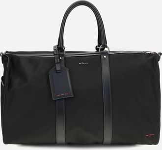 Kiton Leather-trim Travel Duffle Bag Male UNI