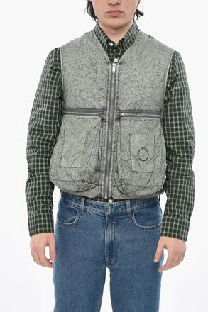 Givenchy Nylon Multi-Pocket Gilet With Front Zip Givenchy