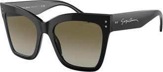 Giorgio Armani AR8175 50018E Womens Sunglasses Black Size 54