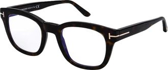 Tom Ford Glasses, male, Brown, Size: 50 MM Ft5542-B Optical Frame