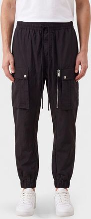 Thom Krom Technical Fabric Cargo Trousers with Drawstring Waist