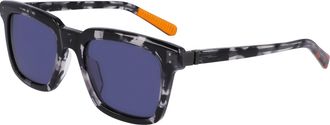 Shinola Bliue Rectangular Mens Sunglasses SH1500S 005 54