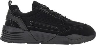 Emporio Armani Coated nylon sneakers with Eagle logo Man 10+