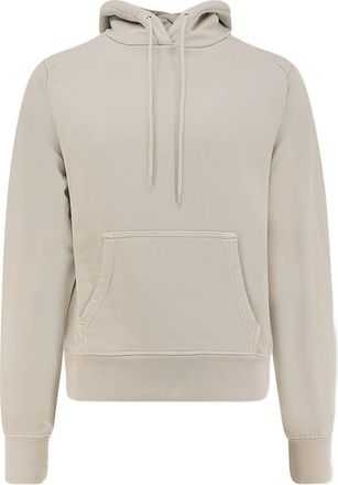 Entire studios Beige Cotton Drawstring Pouch Hoodie