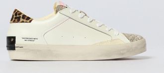 Crime London Sneakers Distressed Glitter Glaze Crime London in pelle e glitter