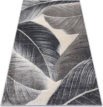 RugsX Rugsx - Alfombra Fusion 8912 Gris Oscuro - Plumas, Moderna, Abstracta Grey 120x170 Cm