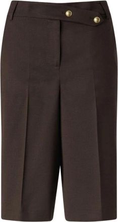 Pinko Mujer, Pantalones cortos, Marr&oacute;n, Talla: M
