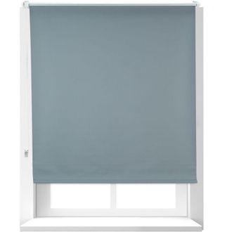 Relaxdays 3x Tende a Rullo Oscurante, Tenda Termica, Catenella Laterale, senza Fori, HxL 110x160cm, Tessuto, Grigio