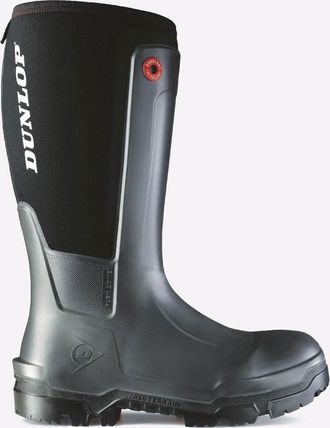 Dunlop Snugboot WorkPro Safety Wellington Unisex - Black Mixed Material - Size UK 5