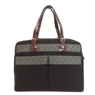 Loewe Black Canvas Tote Bag (Pre-Owned)