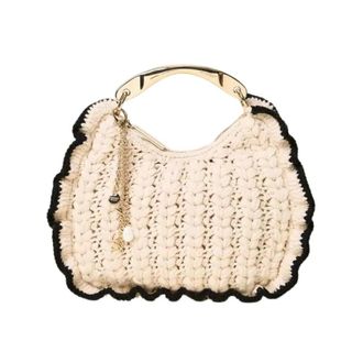 Twinset Croissant Bag - Dames - Handtassen - Zwart - ONE Size - Tassen