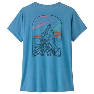 Patagonia Cap Cool Daily Shirt Cloud Crag Funktionsshirt f&uuml;r Damen | blau