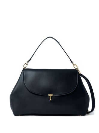 Toteme T-Lock Leather Shoulder Bag