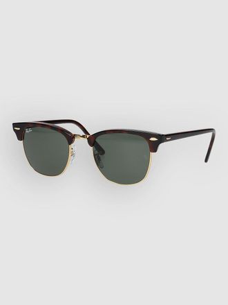 Ray-Ban Clubmaster Mock Tortoise/Arista Sonnenbrille green