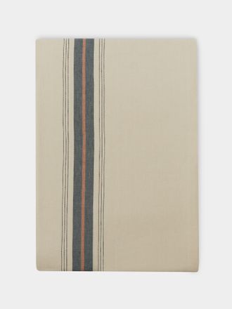 Libeco Gypsum Belgian Linen Rectangular Tablecloth (128in/3.25m)