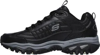 Skechers Energy Low-Top Running Shoes Black/Grey 50081-BBK