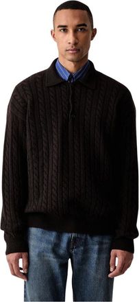 Msgm Hombre, Jerseys, Marr&oacute;n, Talla: L