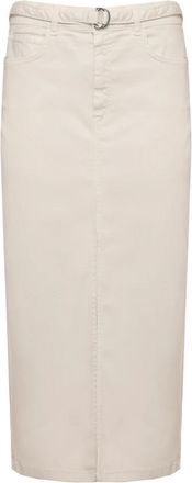 Marella Rokken, Dames, Beige, S, Midi Skirts