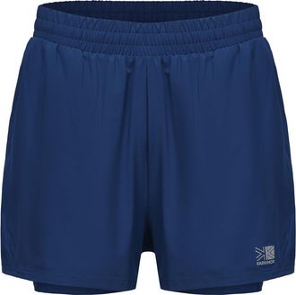 Karrimor Womens 2 in 1 Running Shorts Navy 10