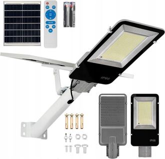 OEM Potente L&aacute;mpara Solar Led 1000 W Sensor Atardecer Calle Con Mando A Distancia Jard&iacute;n