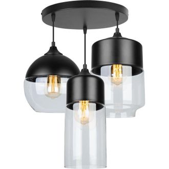 OEM L&aacute;mpara De Techo Colgante, Plaf&oacute;n De Cristal, L&aacute;mpara Led