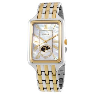 Fossil Raquel Quartz White Mother of Pearl Dial Ladies Watch ES5399