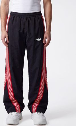 Barrow Pantaloni jogging in jersey a righe con logo e vita elasticizzata