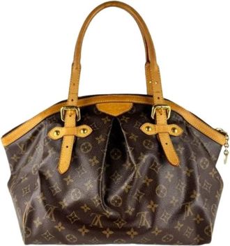 Louis Vuitton Pre-owned Monogram Canvas Handbag - Dames - Vintage Handtas - Bruin - ONE Size - Vintage